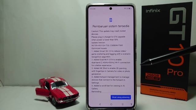 Cara Cek Pembaruan Sistem Infinix GT 10 Pro смотреть онлайн