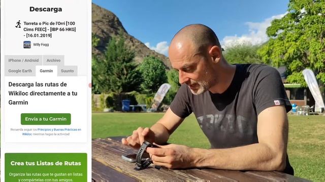 Como importar rutas GPX a un Garmin directamente desde el teléfono con Garmin Connect смотреть онлайн