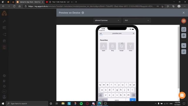 simulador IOS con Appcircle смотреть онлайн
