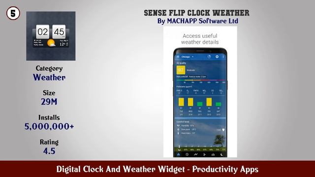 Top 10 Digital Clock And Weather Widget Android Apps смотреть онлайн