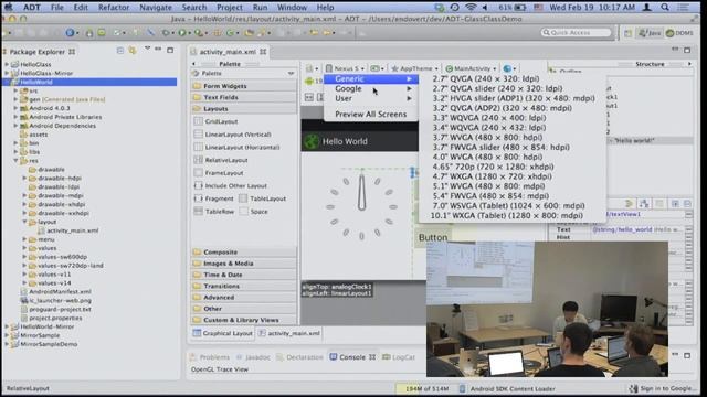 The Glass Class - Tutorial 3 - Android and GDK (Part 1 of 2) - Feb 19 смотреть онлайн