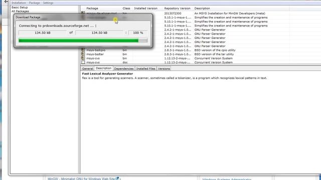 Orion: MinGW, G++, Fex, and Bison Installation смотреть онлайн