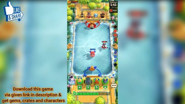 Rumble Hockey Gameplay Part 12 - Bouncer Bear (ios,Android) смотреть онлайн