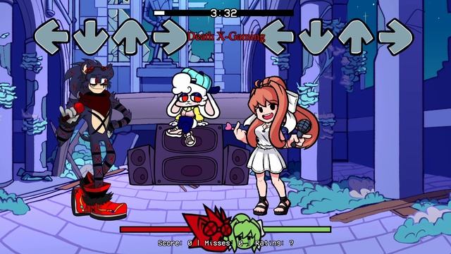 Friday Night Funkin' - Prayer & Bad Nun But It's Red X Vs Monika (My Cover) FNF MODS смотреть онлайн
