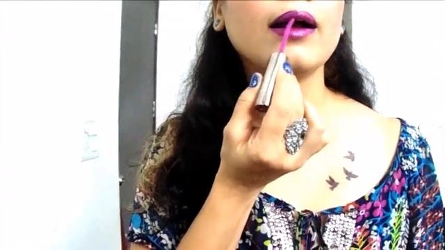 Urban Decay Purple Lipstick Review смотреть онлайн