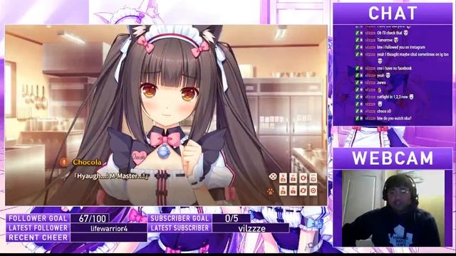 Chocola's Blues - Chapter 5 of Nekopara Vol. 1 Livestream/Playthorugh смотреть онлайн
