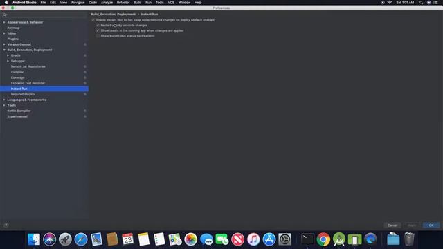 HOW TO ENABLE INSTANT RUN ON ANDROID STUDIO смотреть онлайн