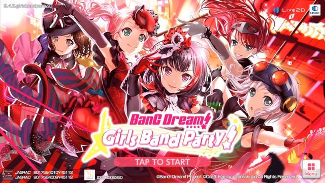 BanG Dream GBP X Persona Collabortation Title Screen смотреть онлайн