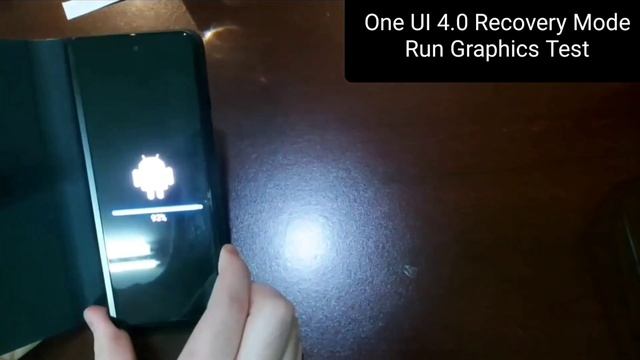Samsung One UI 1.0 - 5.1 Run Graphics Test in Recovery Mode. смотреть онлайн