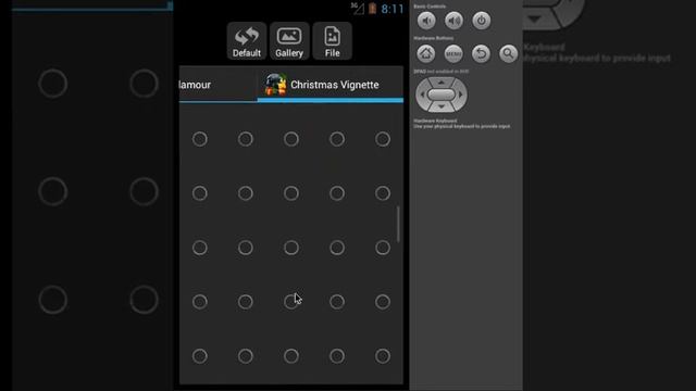 TSF Shell Launcher Theme Christmas Vignette смотреть онлайн