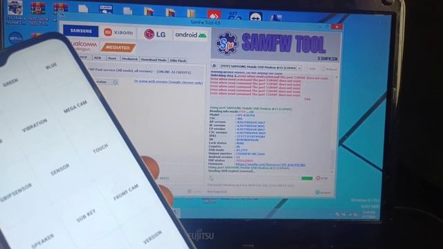 Samsung A30s (A307fn U4) Frp Bypass With Samfw Tool On Click