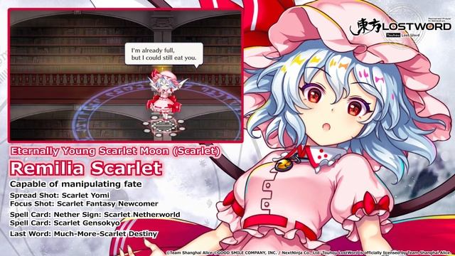 Touhou LostWord - Remilia Scarlet (Scarlet) смотреть онлайн
