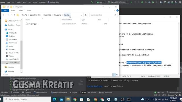 Generate Fingerprints - How to generate SHA1 and SHA256 Certificate Fingerprints in Android Studio смотреть онлайн