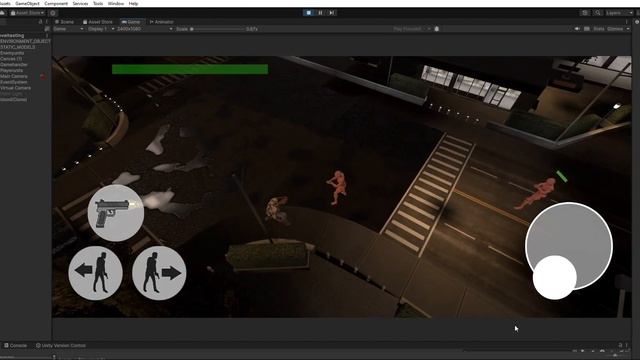 Deadnight Android Concept Shooter on Unity смотреть онлайн