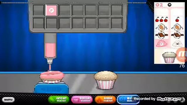 Papa's Cupcakeria HD - (Day 1/Tutorial with Parade) смотреть онлайн