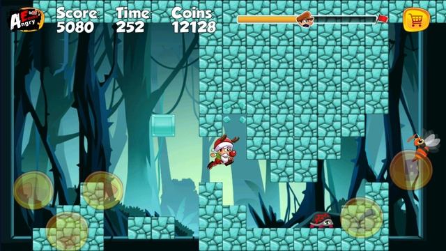 Super Bino Go - Levels 111-120 + BOSS / Gameplay Walkthrough (Android Game) смотреть онлайн