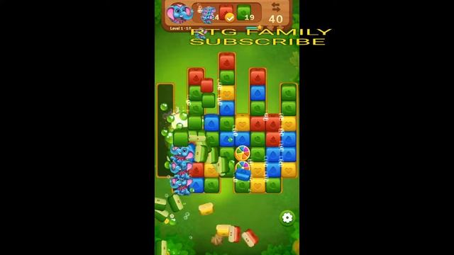 Lets play HAPPY FRUITS CUBE TAP level HD смотреть онлайн