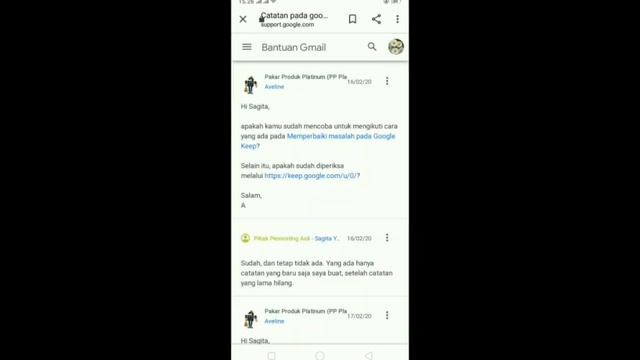Cara Mengembalikan Catatan Keep yang tiba - tiba hilang! (Hp Android) смотреть онлайн