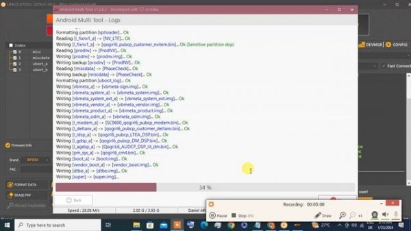 Infinix X6528 Hot40i mdm remove by android multi tool and unlock tool