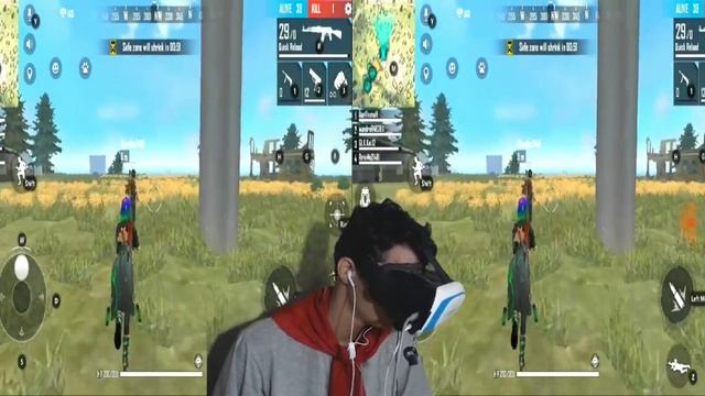 Cara Main Free Fire VR Menggunakan HP Android смотреть онлайн