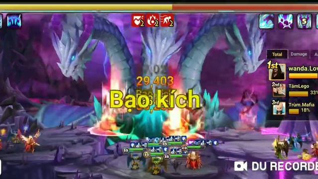 Fast QB Raid 5 team - Summoner Wars смотреть онлайн
