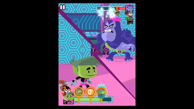 Teeny Titans - All Teen Titans Team on Intense Challenge Mode Gameplay смотреть онлайн