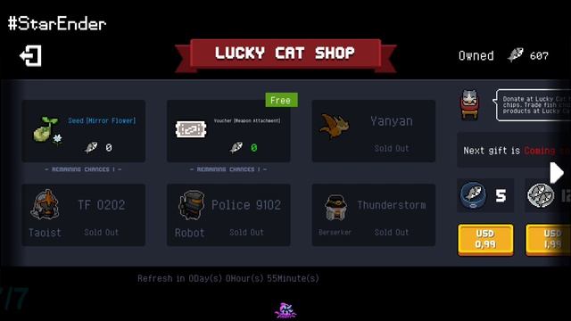 Soul Knight Lucky Cat shop Products in July 2022 and Free Fishchip смотреть онлайн