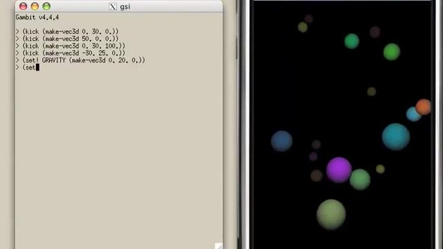 Scheme, iPhone, physics, and real-time interactivity смотреть онлайн