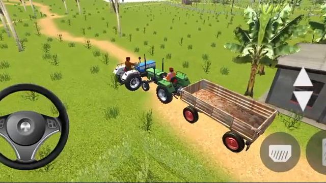 TRANSPORTING tractor driving 3d🚜#fs22🎮 Android gameplay 🇮🇳 tractor offroding 🌾🎯 Indian Tractor Game смотреть онлайн