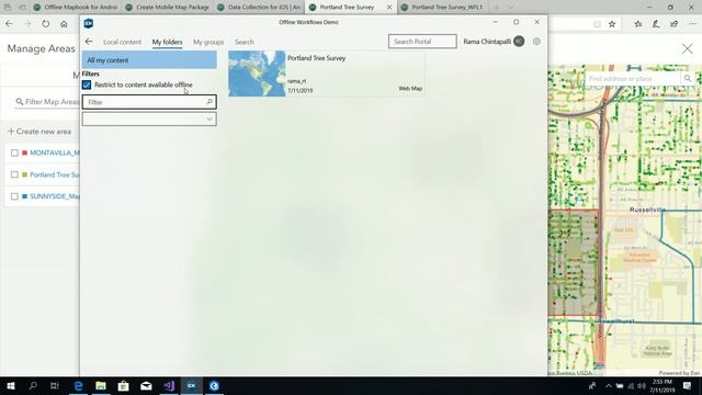 ArcGIS Runtime SDKs: Building Offline Applications смотреть онлайн