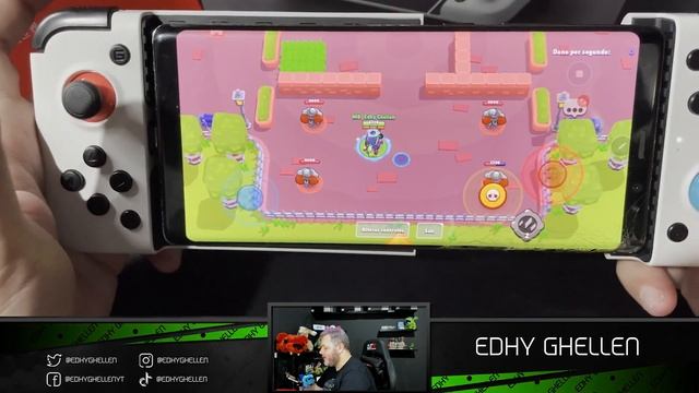JOGUEI BRAWL STAR COM UM CONTROLE INCRÍVEL: O GAMESIR X2 TYPE C!!! смотреть онлайн