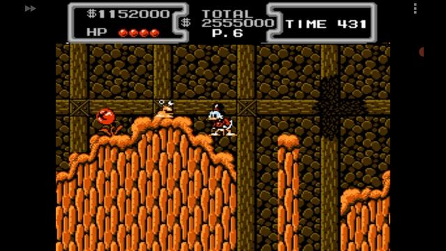 Nes/Dendy. Duck tales. Level 3. American Mines. Android. смотреть онлайн