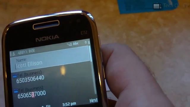 Abbyy Business Card Reader vs Nokia Multi Image Scanner смотреть онлайн