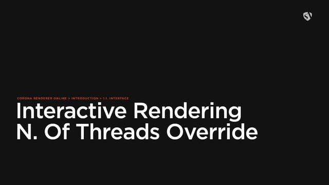1.1 The Corona Renderer Interface смотреть онлайн