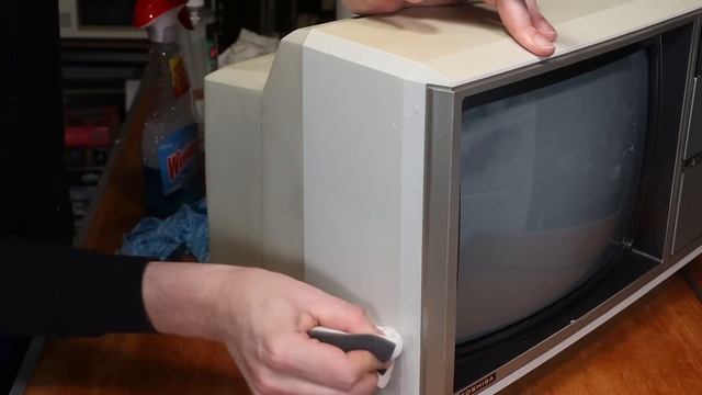 Toshiba 141E3A Television: Clean up and test смотреть онлайн