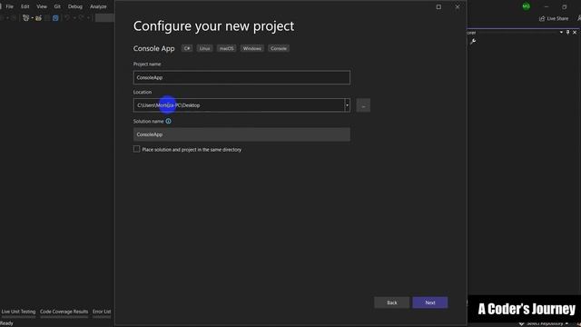 C# Tutorial Episode 2 - Creating a C# Console App in Visual Studio смотреть онлайн