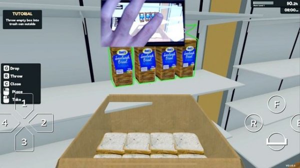 Supermarket Simulator Mobile Gameplay (Android, iOS, iPhone, iPad)