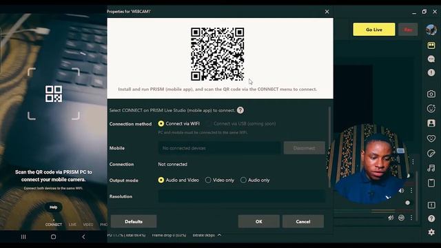 HOW TO: Connect Phone Camera On Prism Live Studio | Prism Mobile App смотреть онлайн
