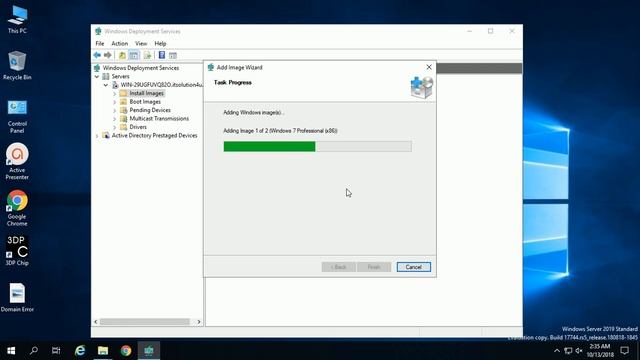 How to Configure Windows Deployment Service (WDS) Step - 2 in Windows Server 2019 смотреть онлайн