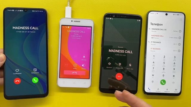 Lenovo A2016a40 Vs OnePlus 5T Cool Incoming Call/ Huawei Nova Y90 and Nova Y70 Cool Outgoing Call смотреть онлайн