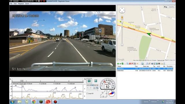 Full HD Dashcam GPS Logger смотреть онлайн