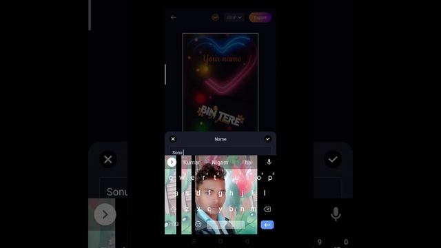 ab mast app me apna naam dalkar video kaise banaye ek trick me jaaldi dekhe aur banaye смотреть онлайн