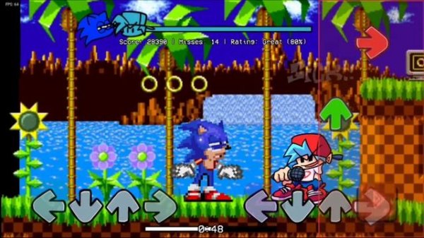 Friday Night Funkin Vs Dorkly Sonic (By fnf mods) Optimized Android