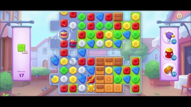 Colorful Puzzle Level 331 ∥ No Booster_All level clear_Township смотреть онлайн