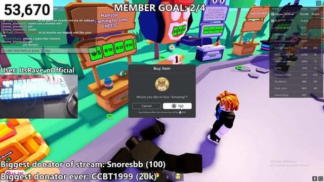 🔴 PLS DONATE LIVE 🔴 DONATING TO EVERY VIEWER 💰(Roblox) смотреть онлайн