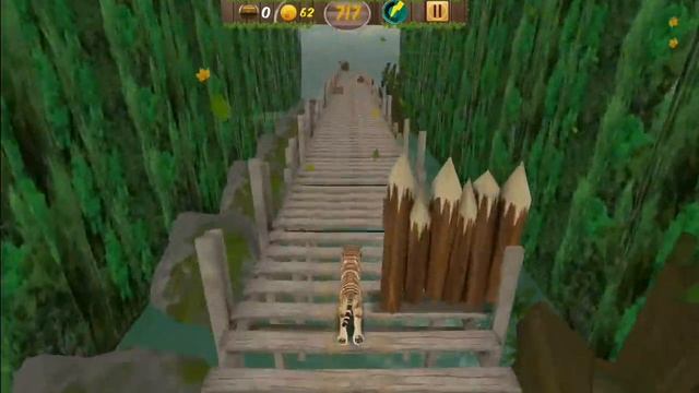 Tiger Run Game : Best Animals Running Game - Running To Forest | Android/iOS Gameplay HD смотреть онлайн