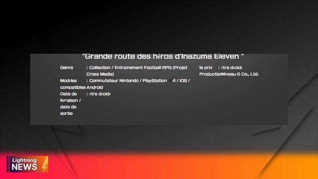 Inazuma Eleven News + More | Lightning News смотреть онлайн