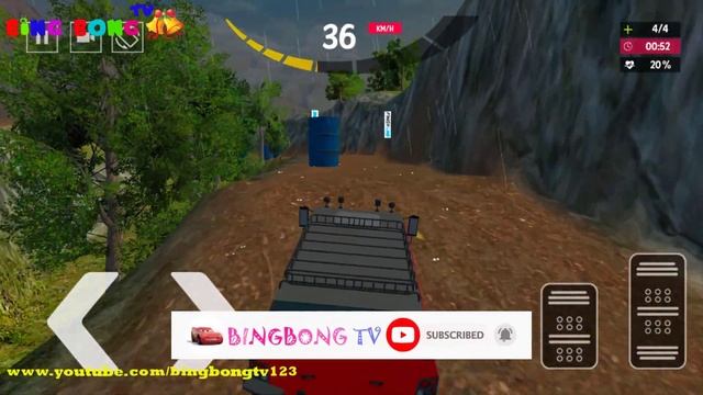 Centipede Truck - 8 Wheeler Russian Truck Driving Simulator 2020 | Android Gameplay смотреть онлайн