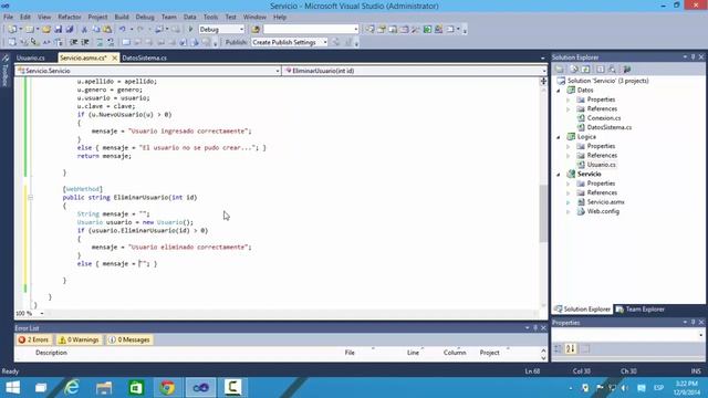 Segunda parte, Web service asp.net para consumir en Android. смотреть онлайн
