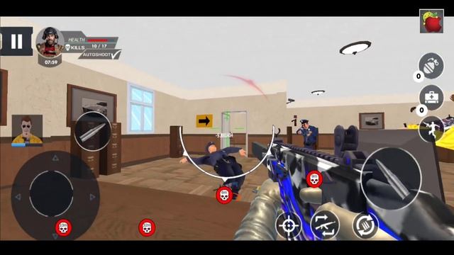 Gun Shooting Game – Armed Heist – Shooting Games Android 7 смотреть онлайн
